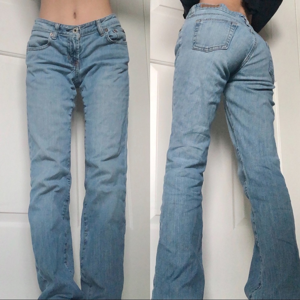 Low rise polo vintage jeans